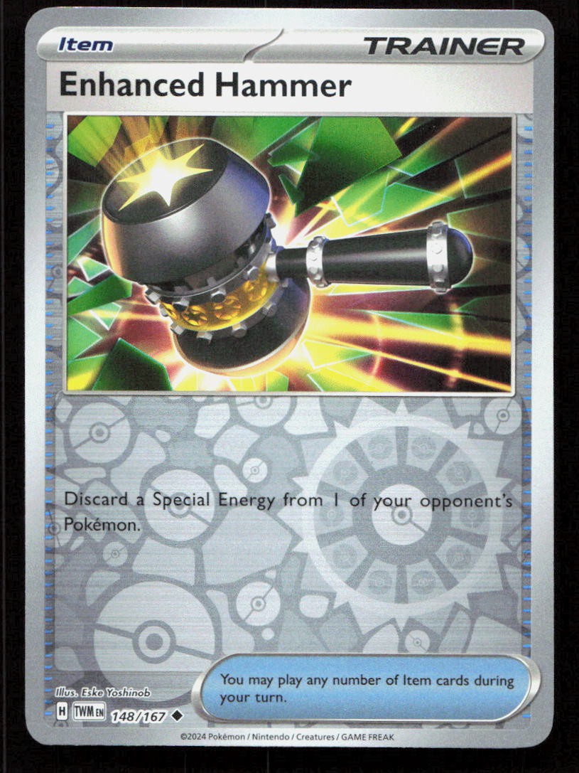 Enhanced Hammer Reverse Holo Uncommon SV06: Twilight Masquerade 148/167 NM