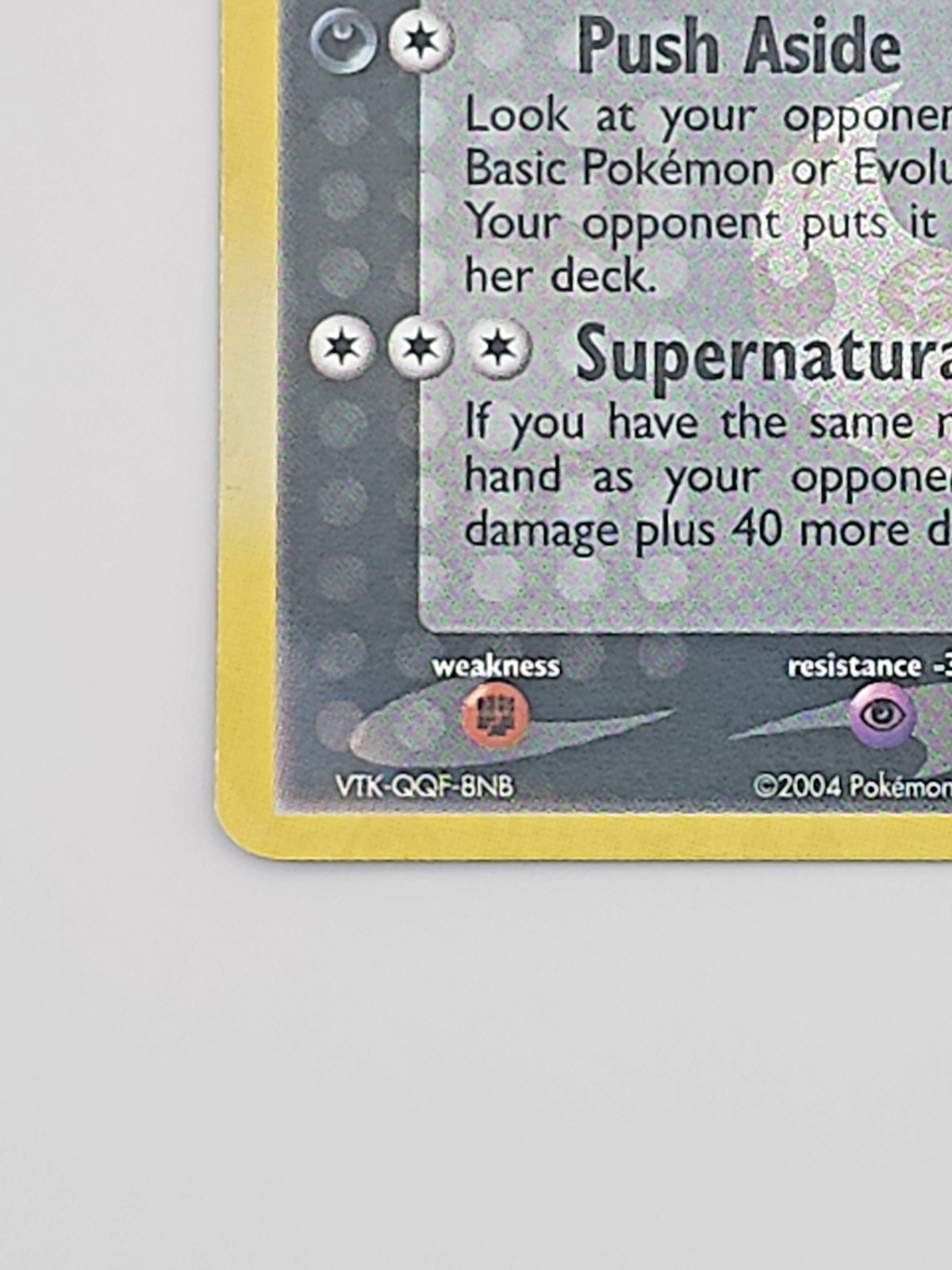 Pokemon TCG Hidden Legends Shiftry Holo Rare 14/101 110 HP English