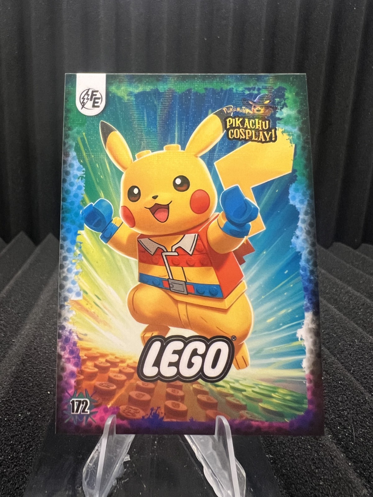 Lego (Pikachu) #172 – Galaxy Holo – Electric Pikachu Cosplay – Pokemon