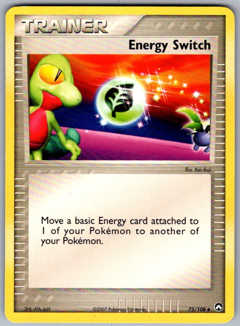 Energy Switch Uncommon EX Power Keepers 75/108 MP