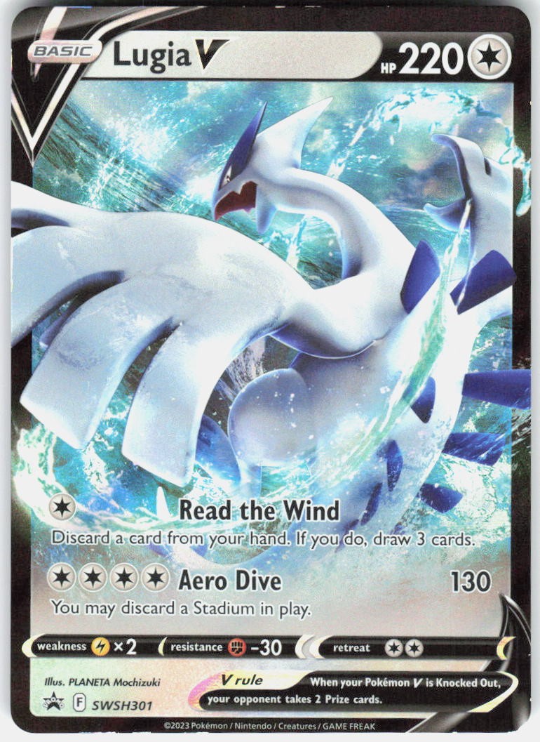 Lugia V SWSH301 Holo Promo Sword & Shield Promo Pokemon