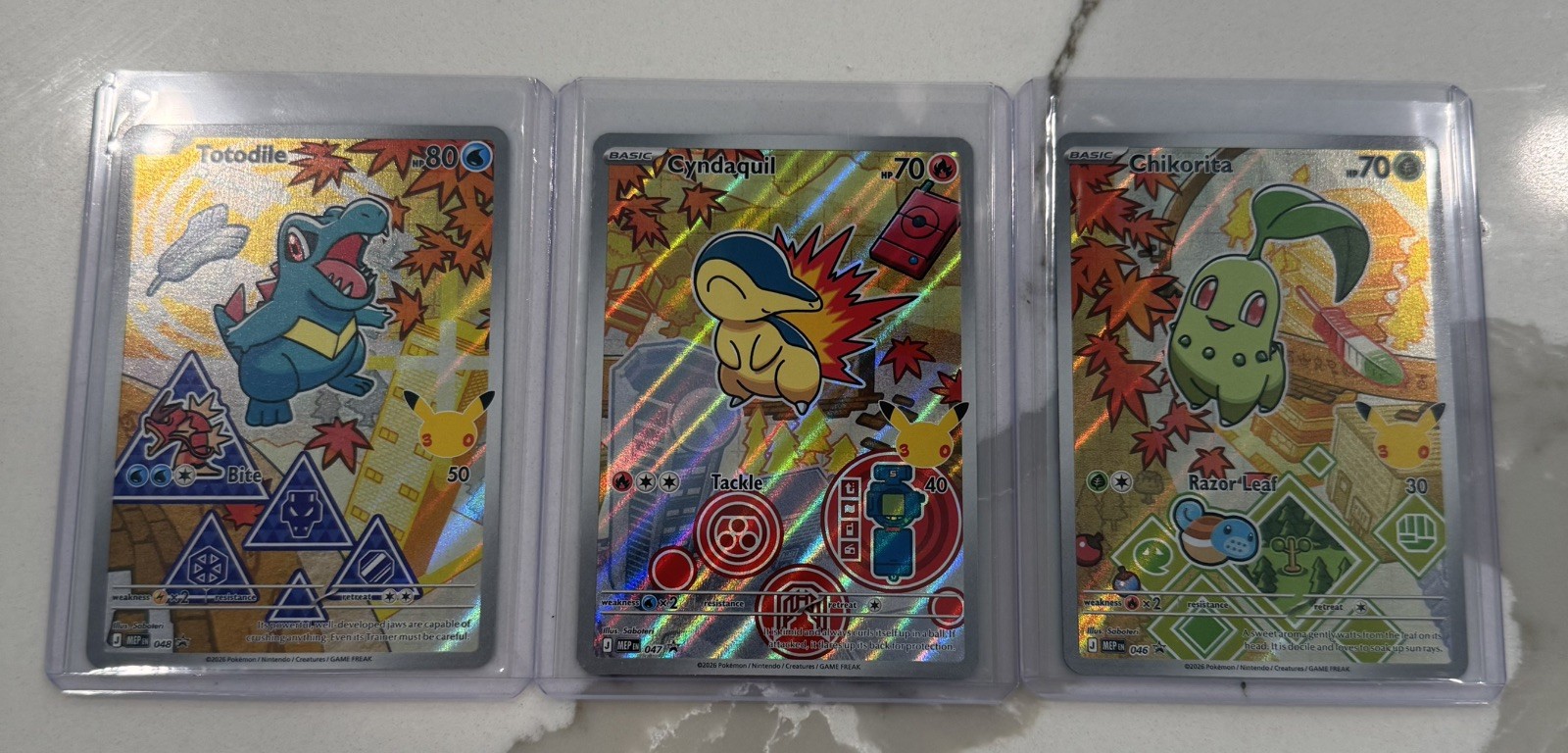 Pokémon TCG: First Partner Series 2 Johto Starters Gen 2 Set
