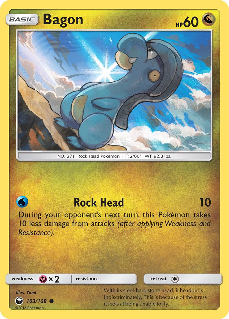 BAGON 103/168 C CELESTIAL STORM POKEMON MP YUMI