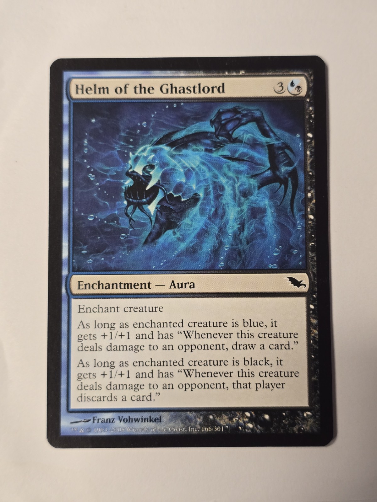 1x Helm Of The Ghastlord NM/M Shadowmoor Common Magic The Gathering Mtg