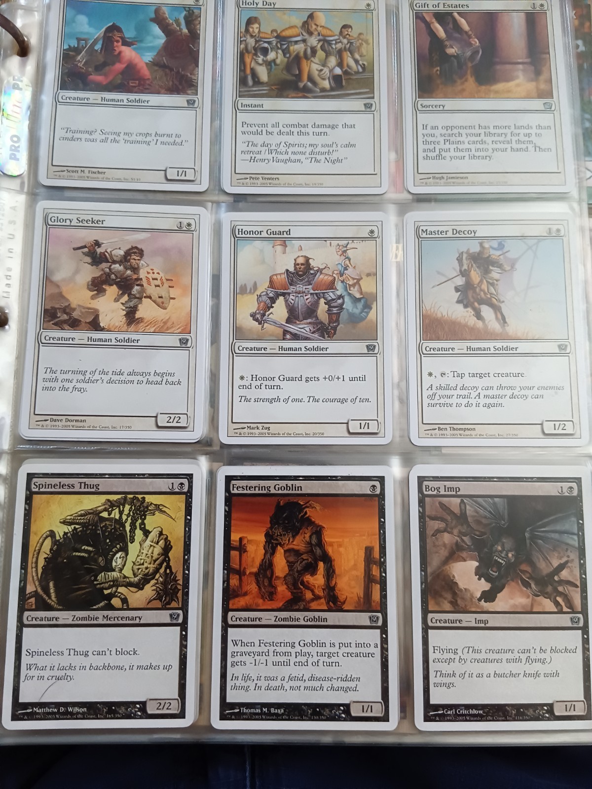 Magic the Gathering Cards 12 Pages