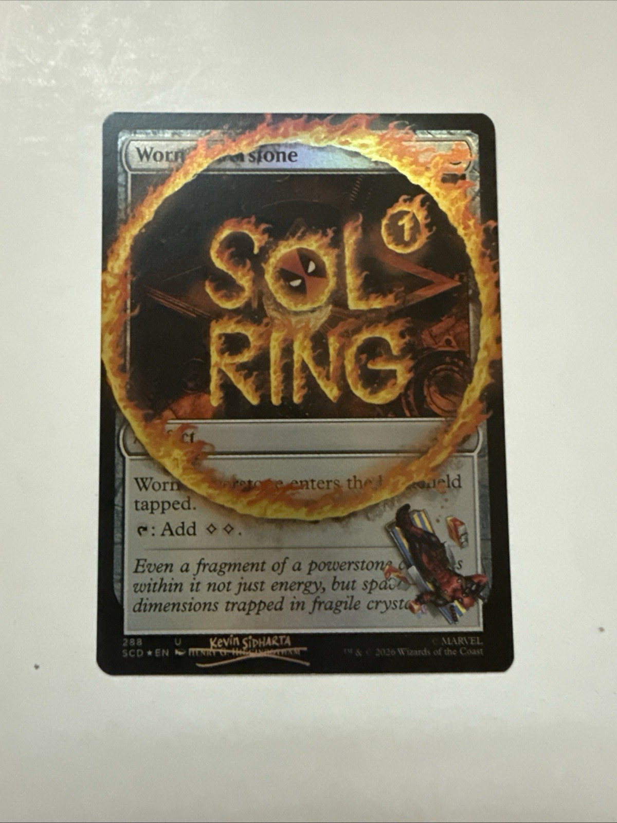Sol Ring FOIL 288 Secret Lair Drop SCD MTG Uncommon Unplayed Mint Deadpool NM