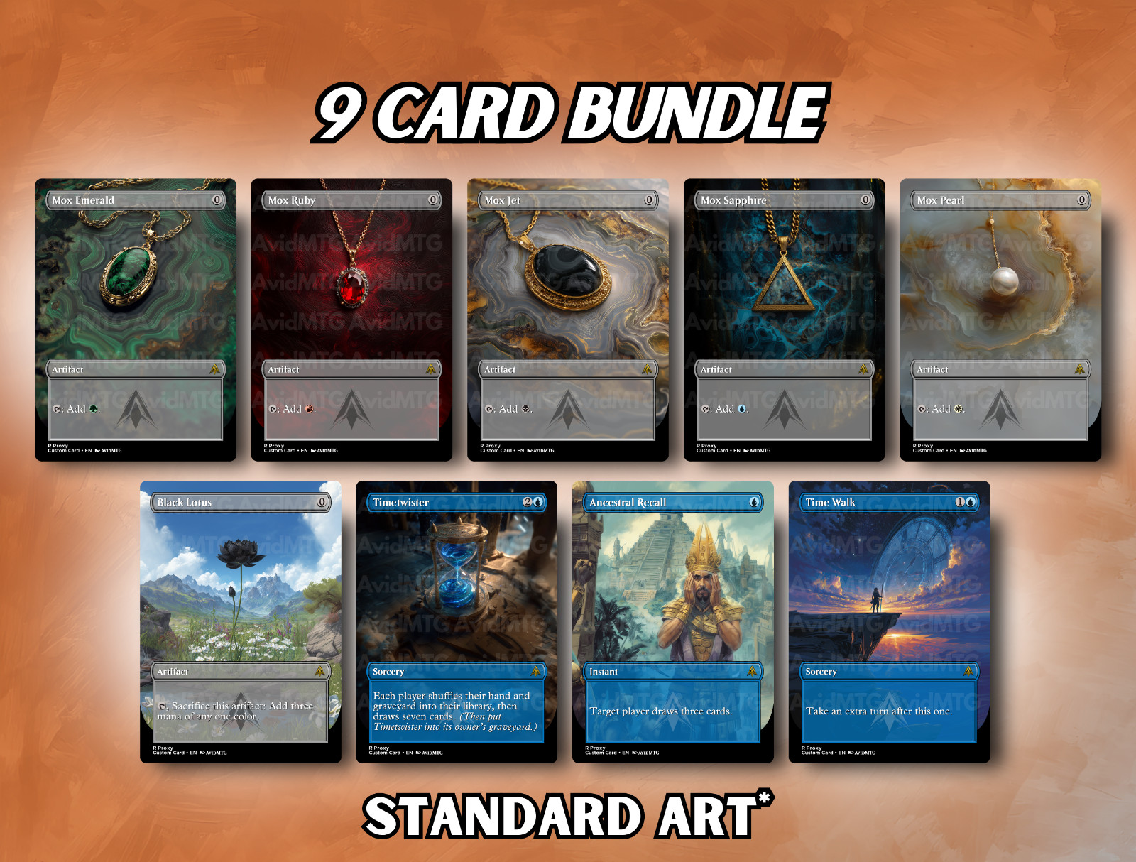 Power 9 – Custom Card Bundle