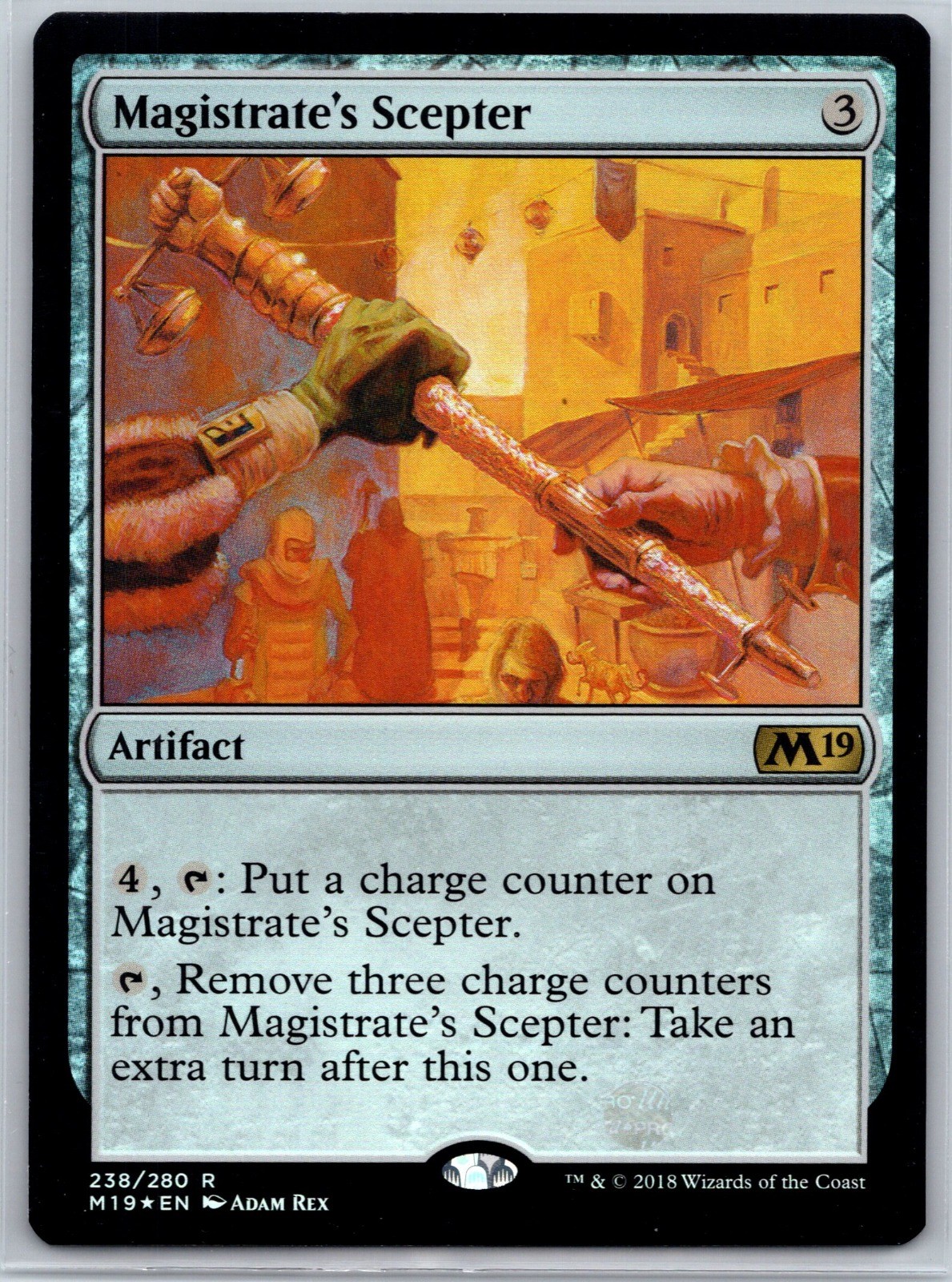 Magistrate’s Scepter R Core Set 2019 238 NM