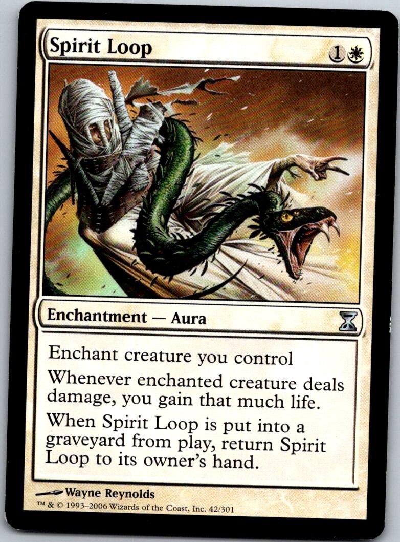 MTG Spirit Loop U Time Spiral 42 MP