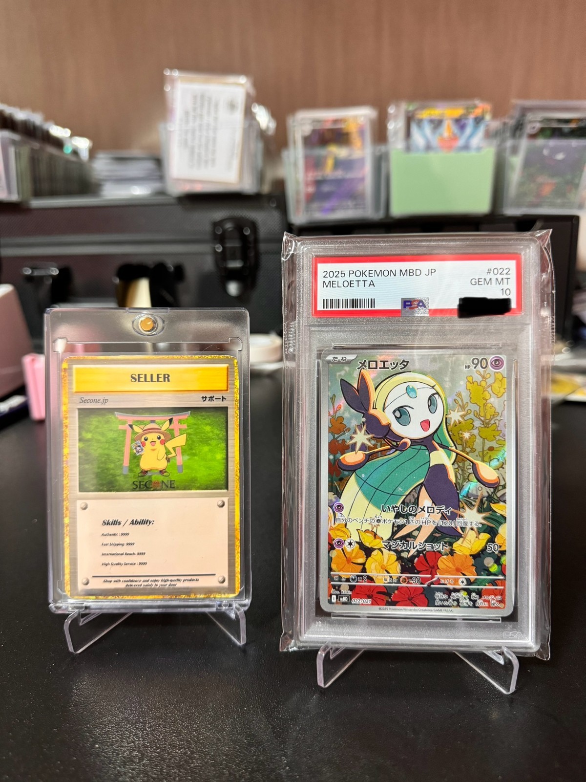 [PSA10] MBD Starter Set Mega Diancie ex Meloetta 022/021 Pokemon Card Japanese