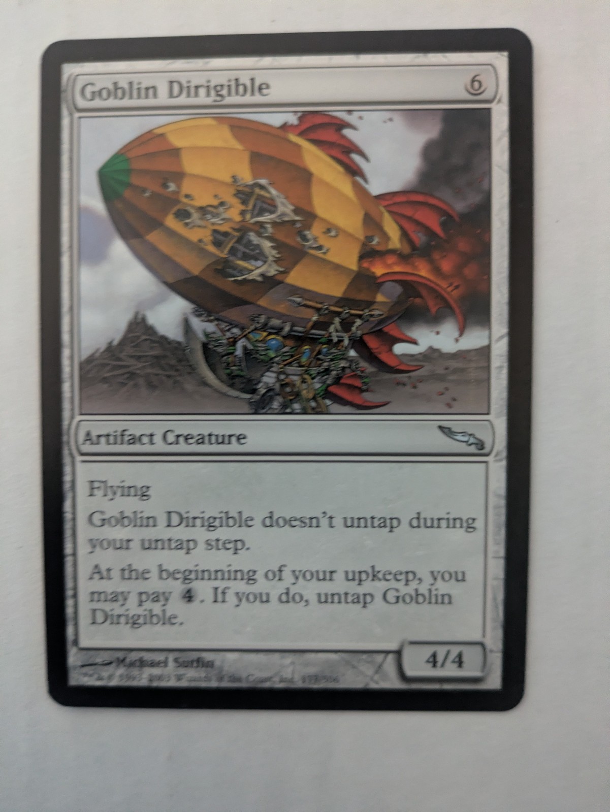Goblin Dirigible (177/306) – Mirrodin – LP – MTG Magic the Gathering