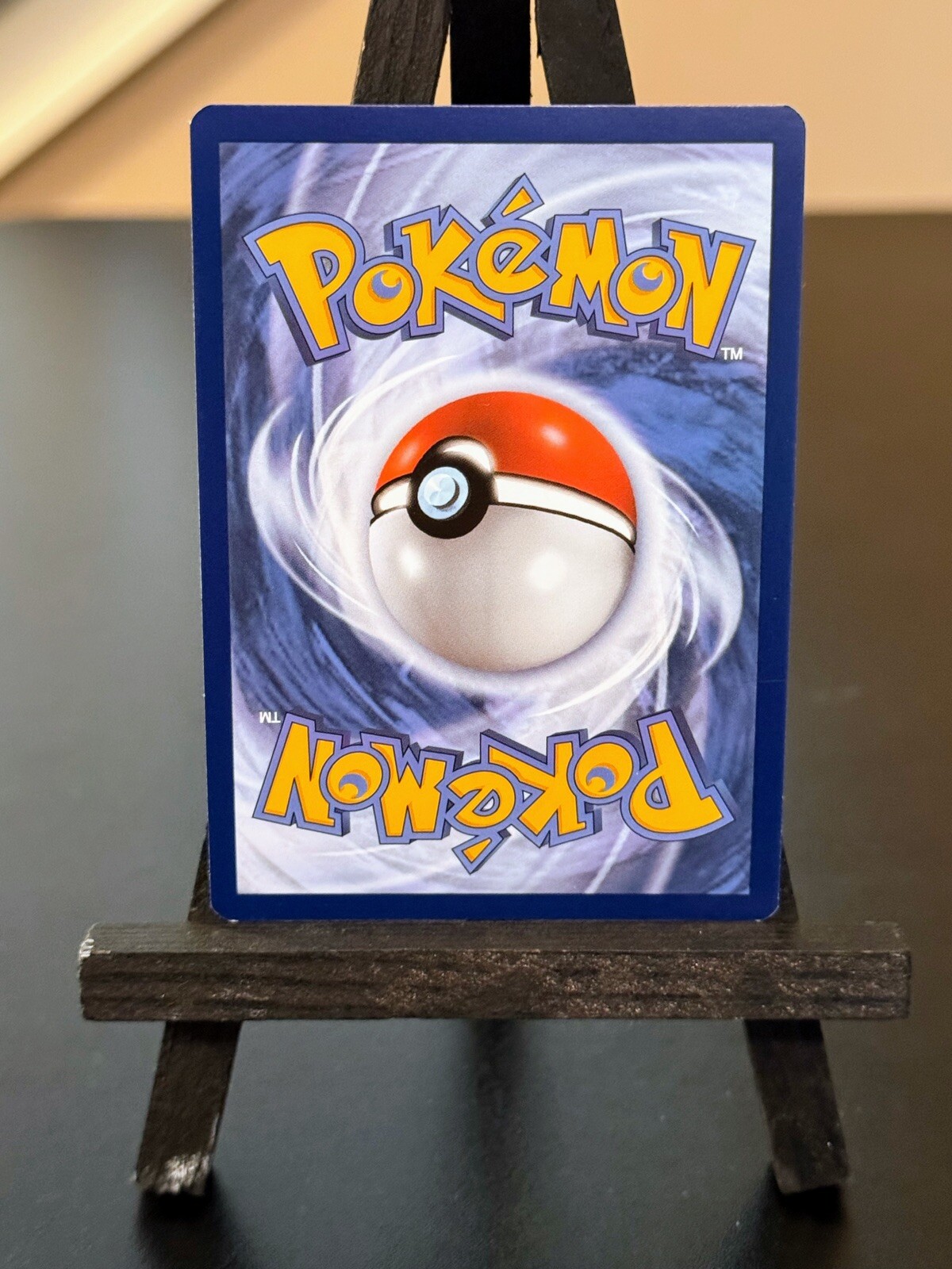 Authentic Blank Pokémon Holographic Card w Vertical Holo Pattern (High Quality!)