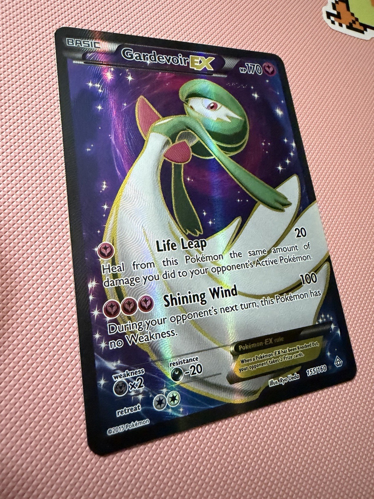 Gardevoir EX 155/160 Primal Clash Full Art Holo ENG 105HP
