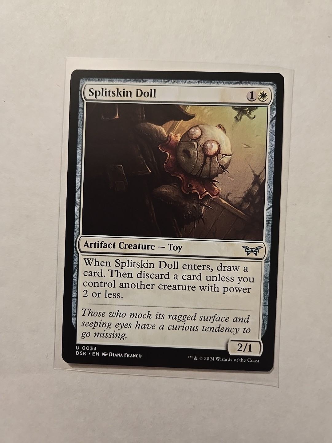 Splitskin Doll – Duskmourn – LP – Uncommon – Artifact Creature
