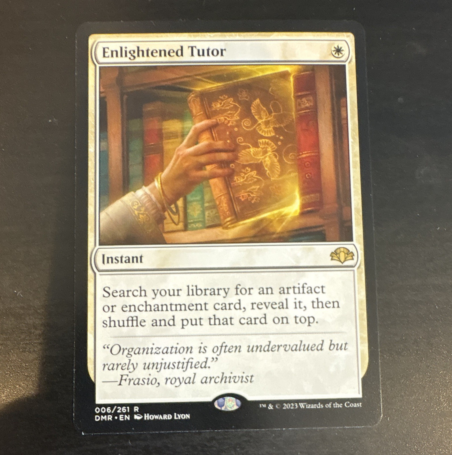 Enlightened Tutor 006/261 Wizards of the Coast Rare Regular Dominaria Remastered