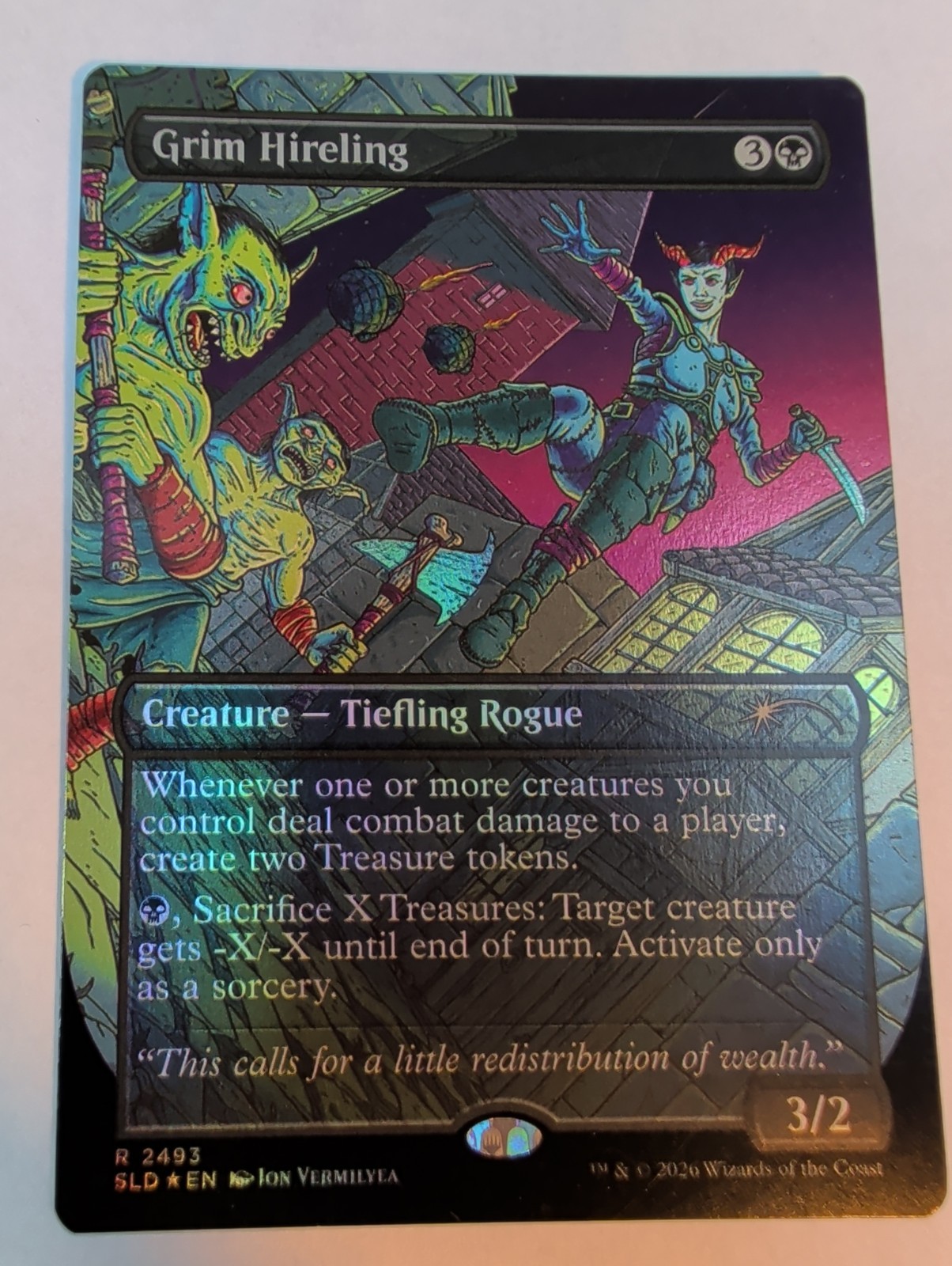 Grim Hireling Secret Lair Drop Foil NM!!!