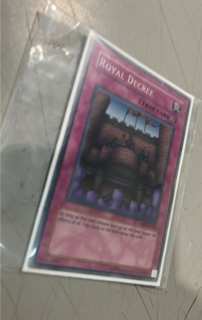 G2U Royal Decree TP4001 Ultra Rare NM Tournament Pack 4 Yugioh