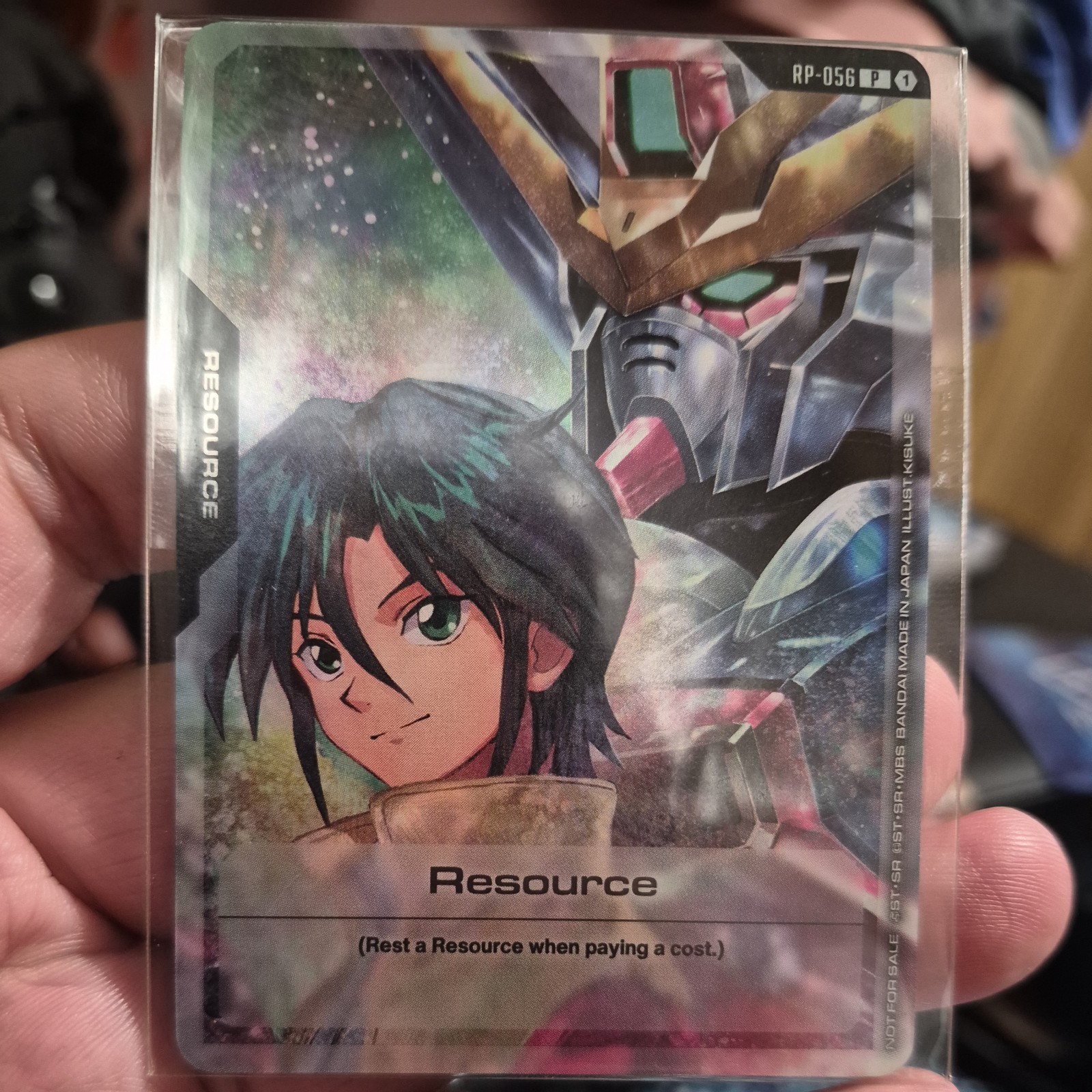 Gundam Card Game Garrod / Gundam X RP-056 Event Winner Promo Sealed ST10 EB01