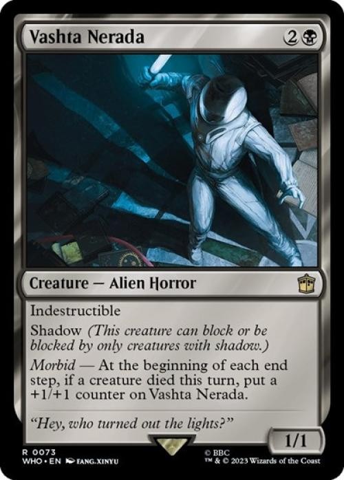 Vashta Nerada -Foil Near Mint MTG Universes Beyond: Doctor Who