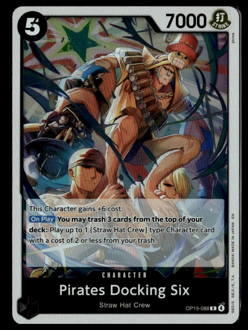 Adventure on Kami’s Island #OP15-088 Pirates Docking Six
