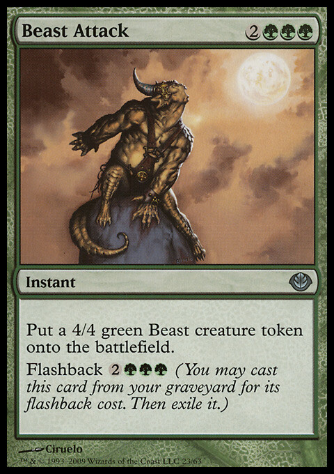 Magic the Gathering MTG Beast Attack (23) DD Garruk vs. Liliana LP