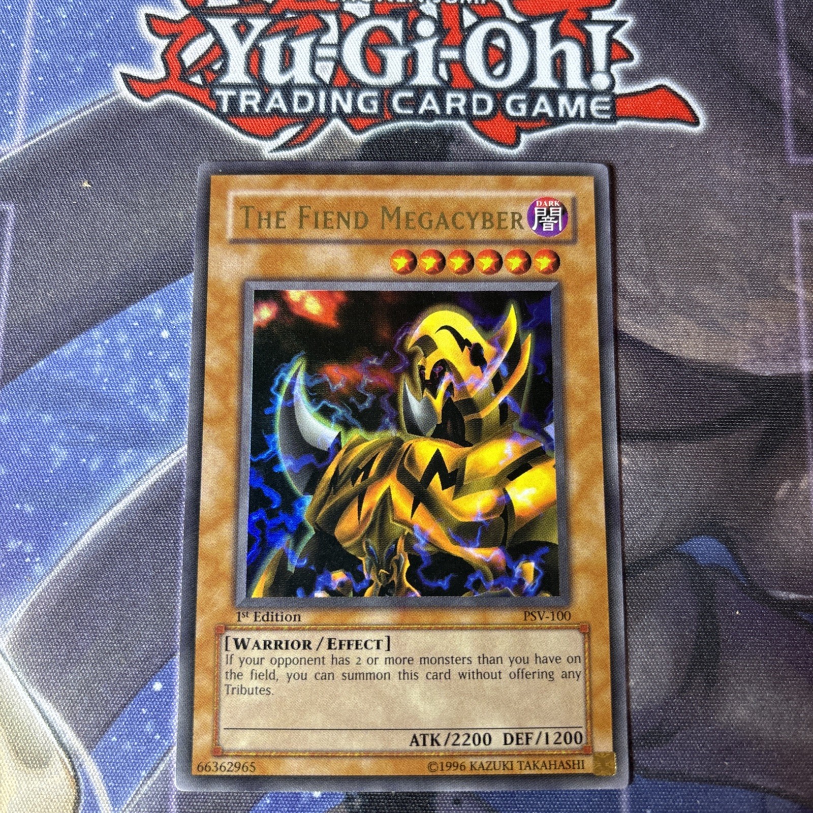 The Fiend Megacyber PSV-100 Pharaoh’s Servant 1st Edition