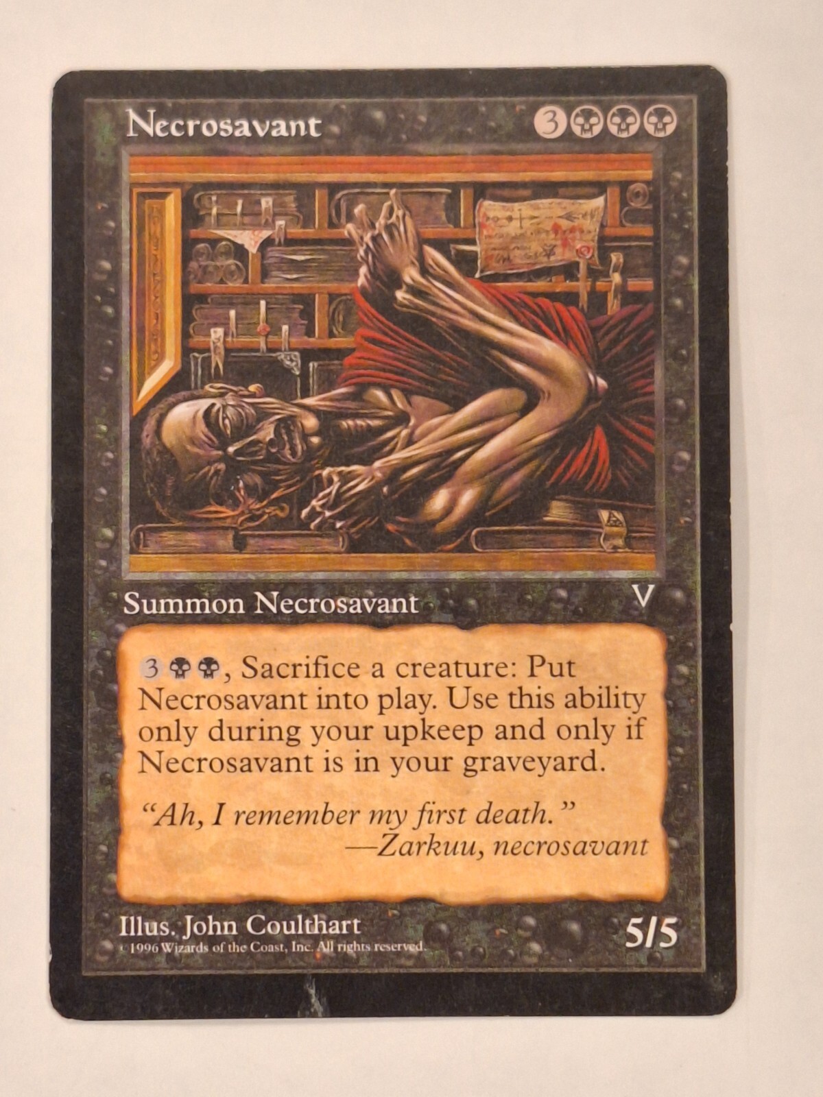 Necrosavant – Visions Magic the Gathering MTG Nice!