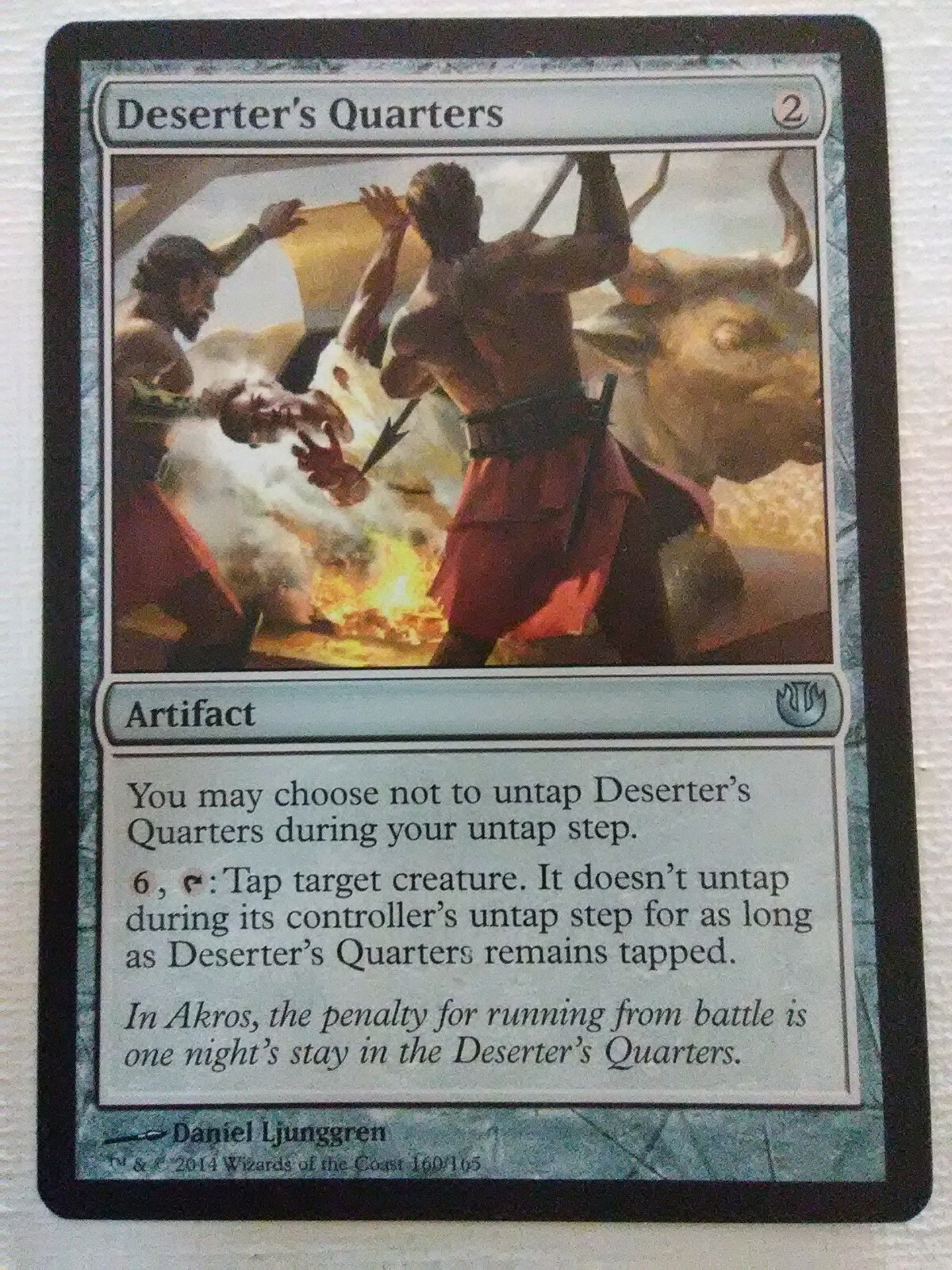 MTG Deserter’s Quarters Journey into Nyx 160/165 Regular Uncommon