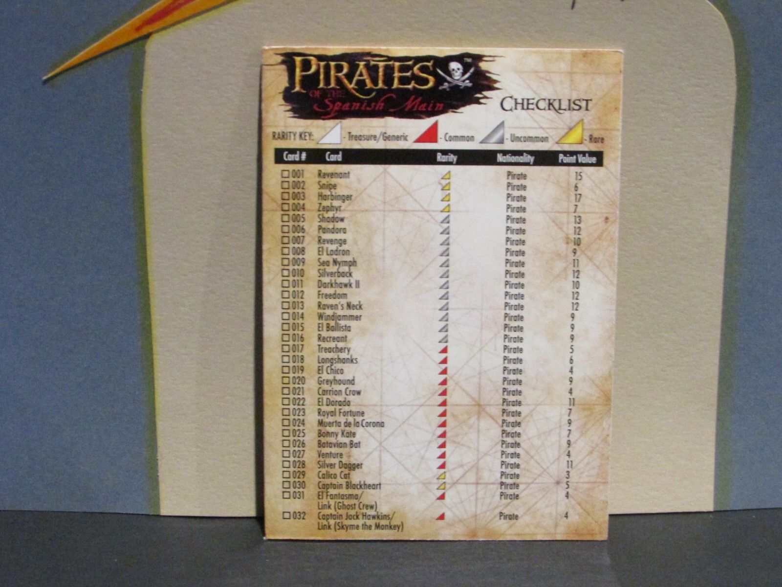 Pirates CSG Spanish Main – Singles