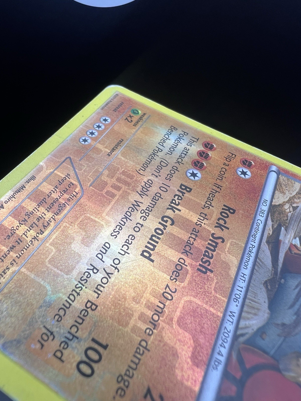 Groudon 84/160 XY – Primal Clash Reverse Holo