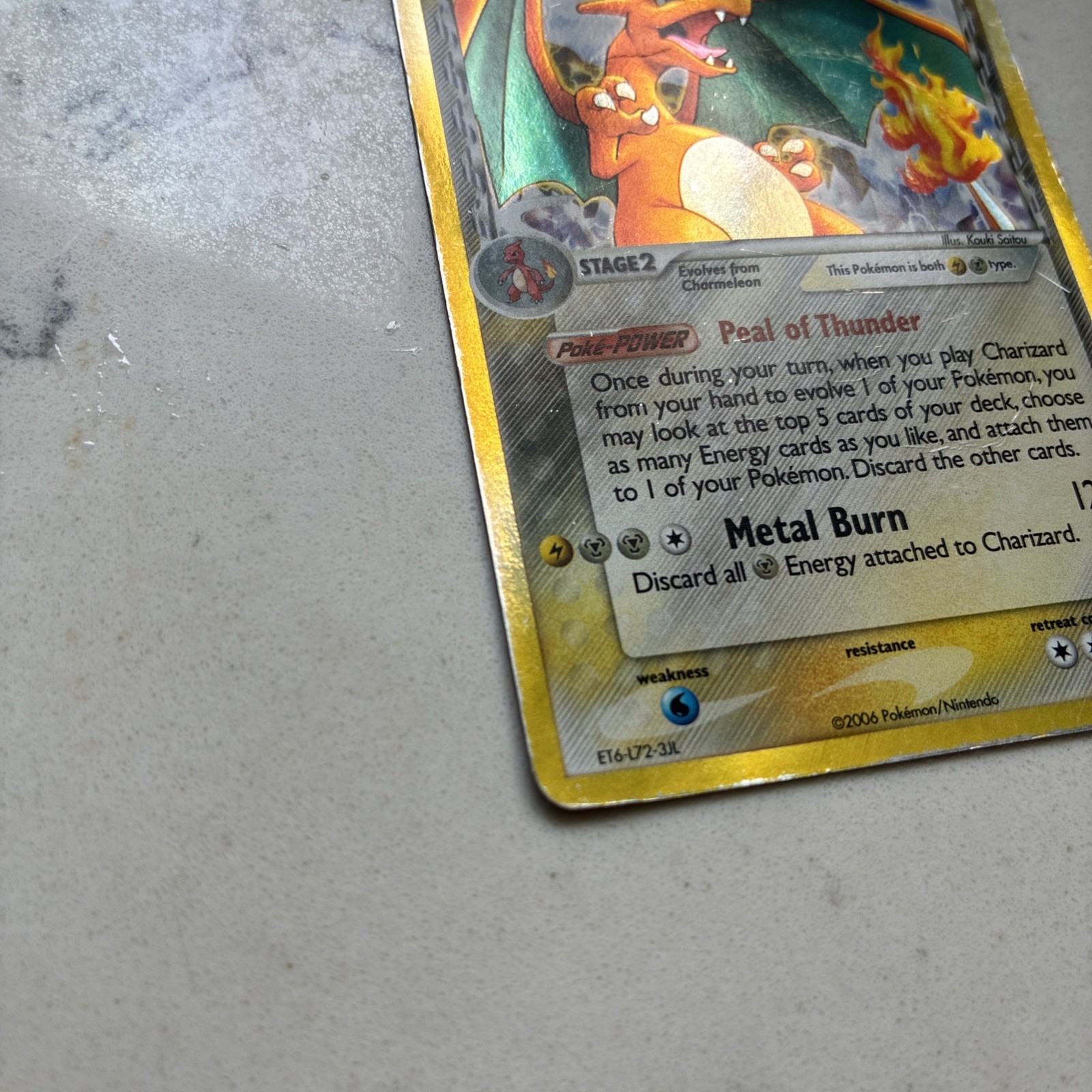 Pokémon TCG Charizard 4/100 EX Crystal Guardians Delta Species Reverse Holo