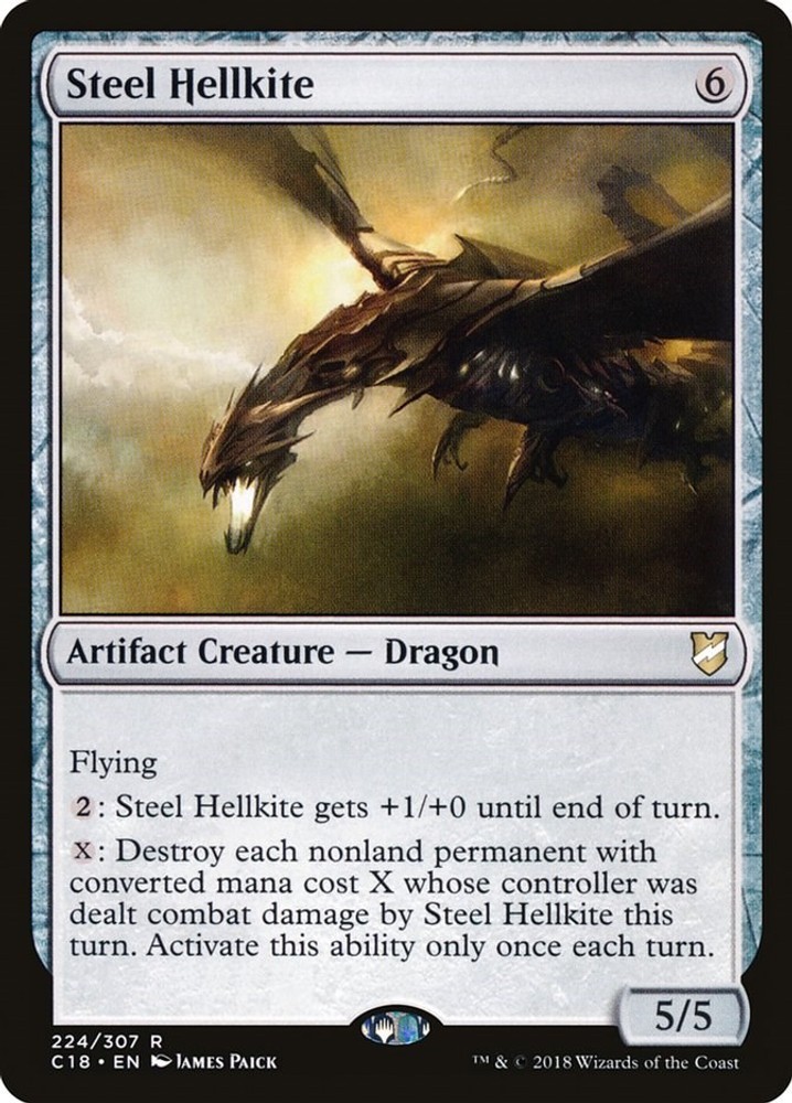 NM – Steel Hellkite [C18 – 224] Commander 2018