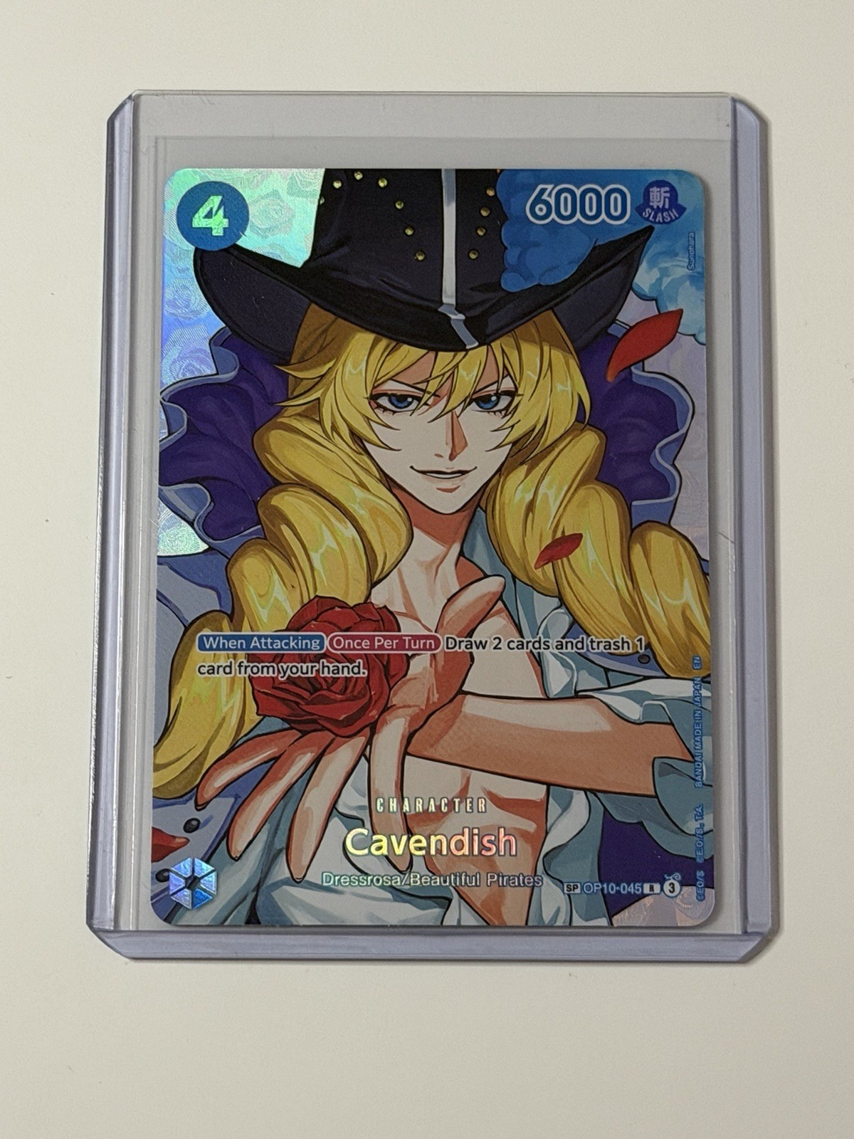 Cavendish SP OP10-045 One Piece English OP16 The Time Of Battle