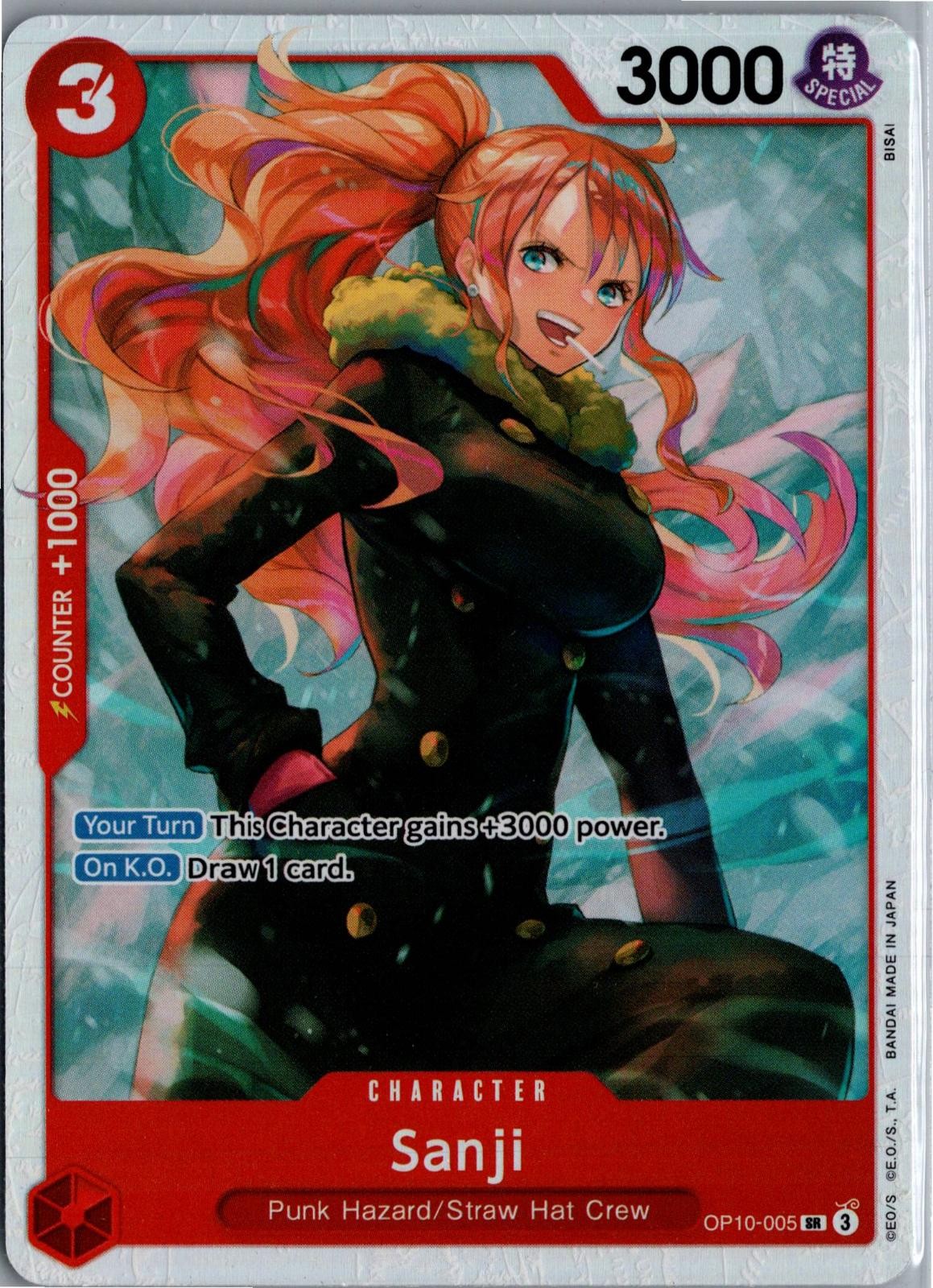 SANJI ROYAL BLOOD OP10-005 SR NM/M