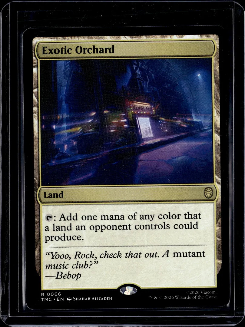Exotic Orchard – 66 – TMC – NM – MTG Magic the Gathering