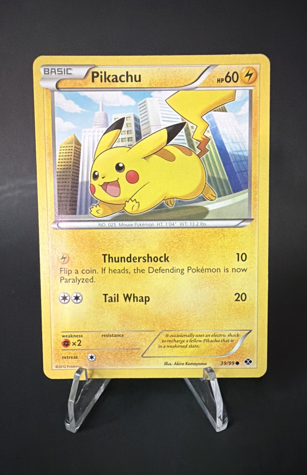 Pikachu 39/99 Pokemon Black & White Next Destinies Regular, LP