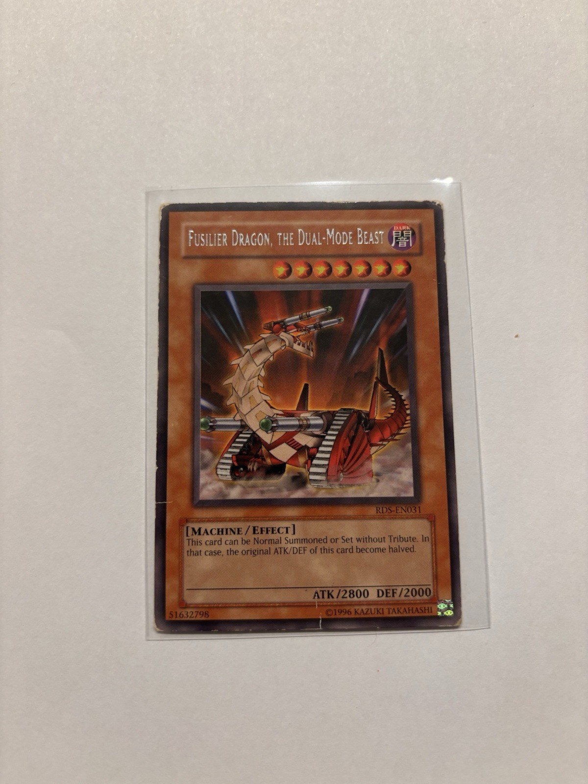 Fusilier Dragon, The Dual-Mode Beast RDS-EN031 YUGIOH CARD HP