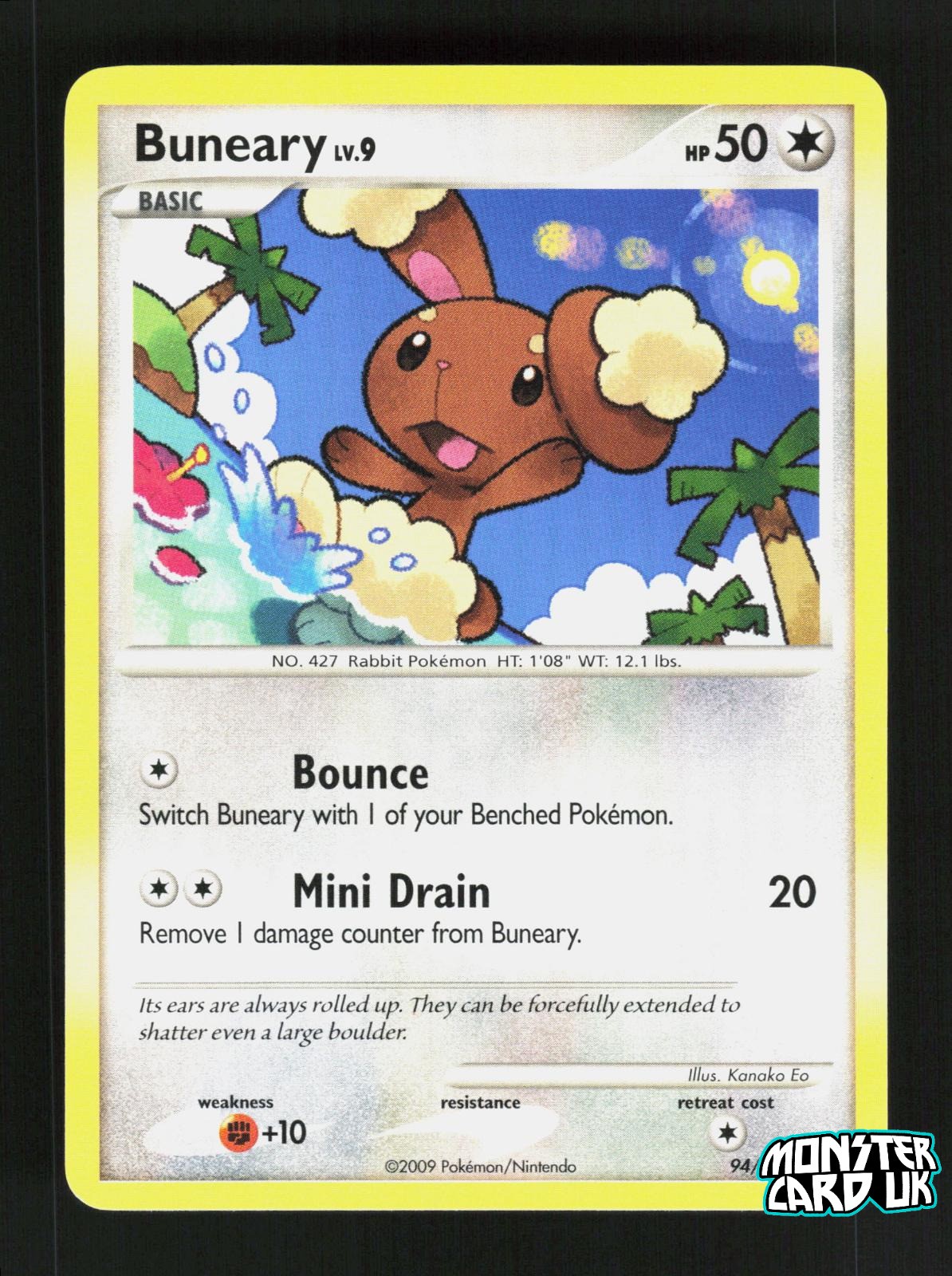 Pokemon Buneary 94/147 Supreme Victors LP