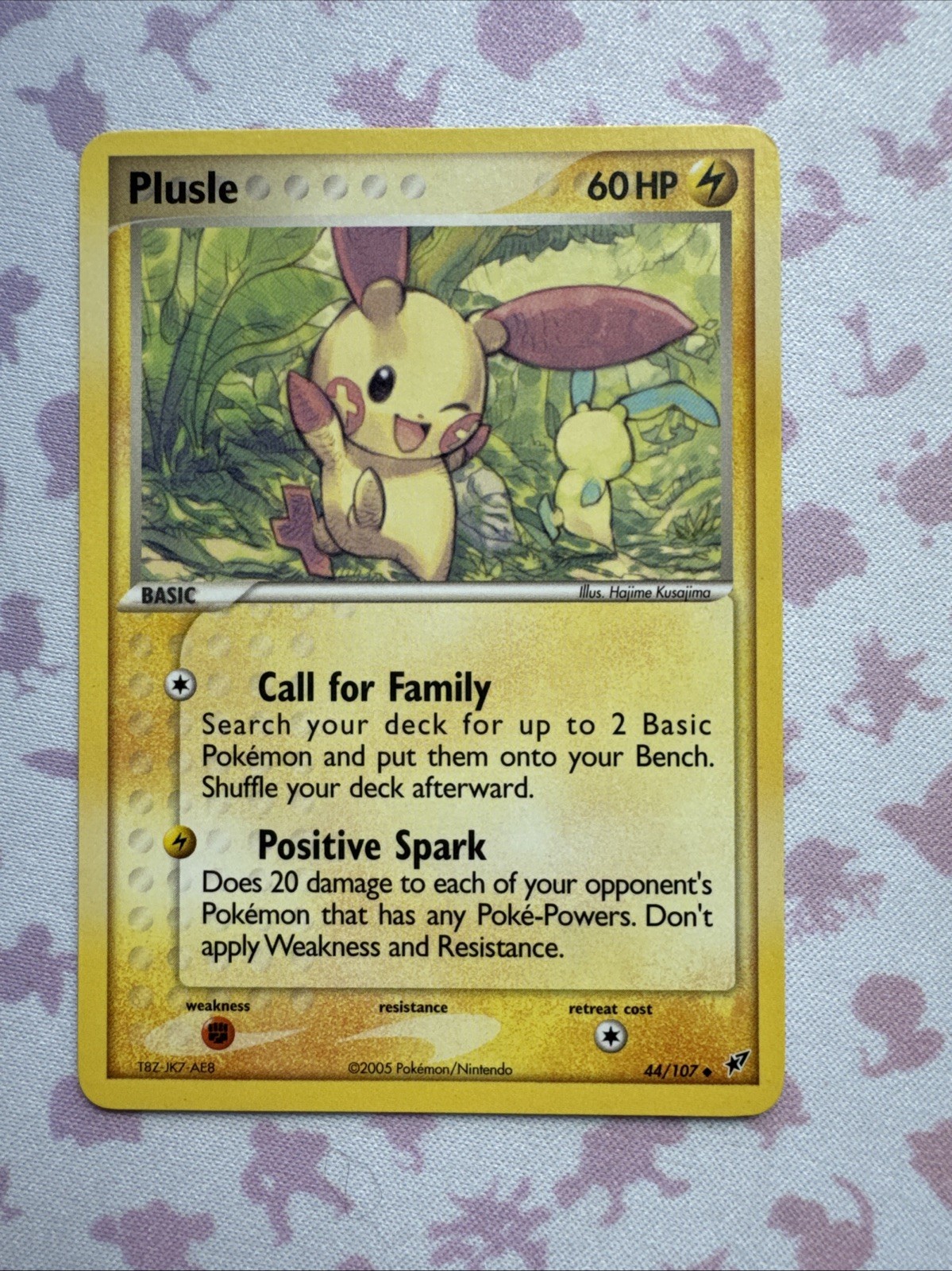 Plusle 44/107 Non Holo Uncommon EX Deoxys Pokemon TCG Nm