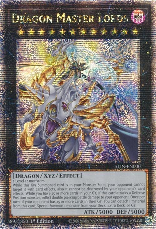 Yugioh Alliance Insight ALIN Quarter Century Secret Rare 1st Edition MINT