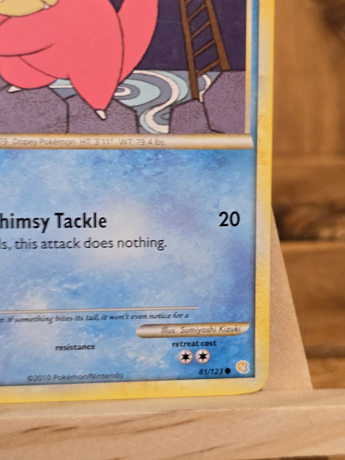 Slowpoke – 81/123 – HGSS Heartgold Soulsilver – Pokemon TCG Card