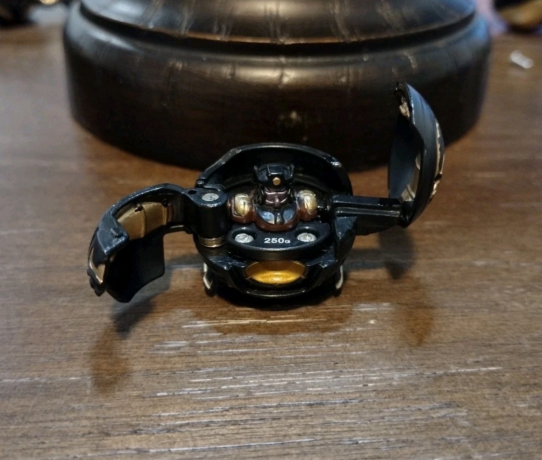 Bakugan BakuBronze B1 Darkus Gorem 250G Original Piece CUSTOM REPAINT!