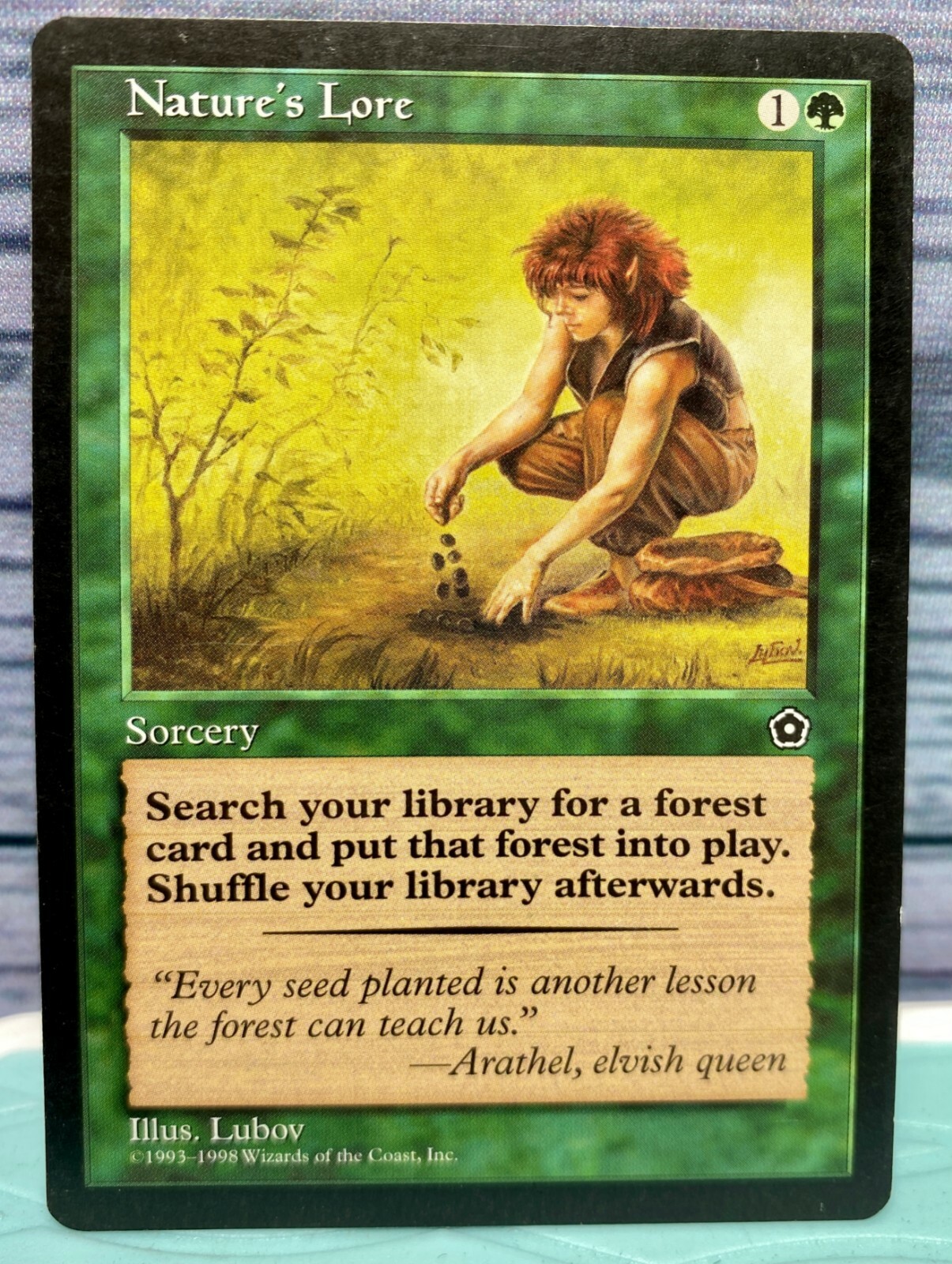 MTG 1X Nature’s Lore X1 Portal Second Age Magic – HP