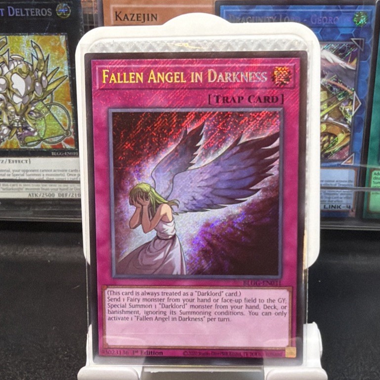 Fallen Angel in Darkness – BLGG-EN031 – Secret Rare – Glorious Gallery – NM/M