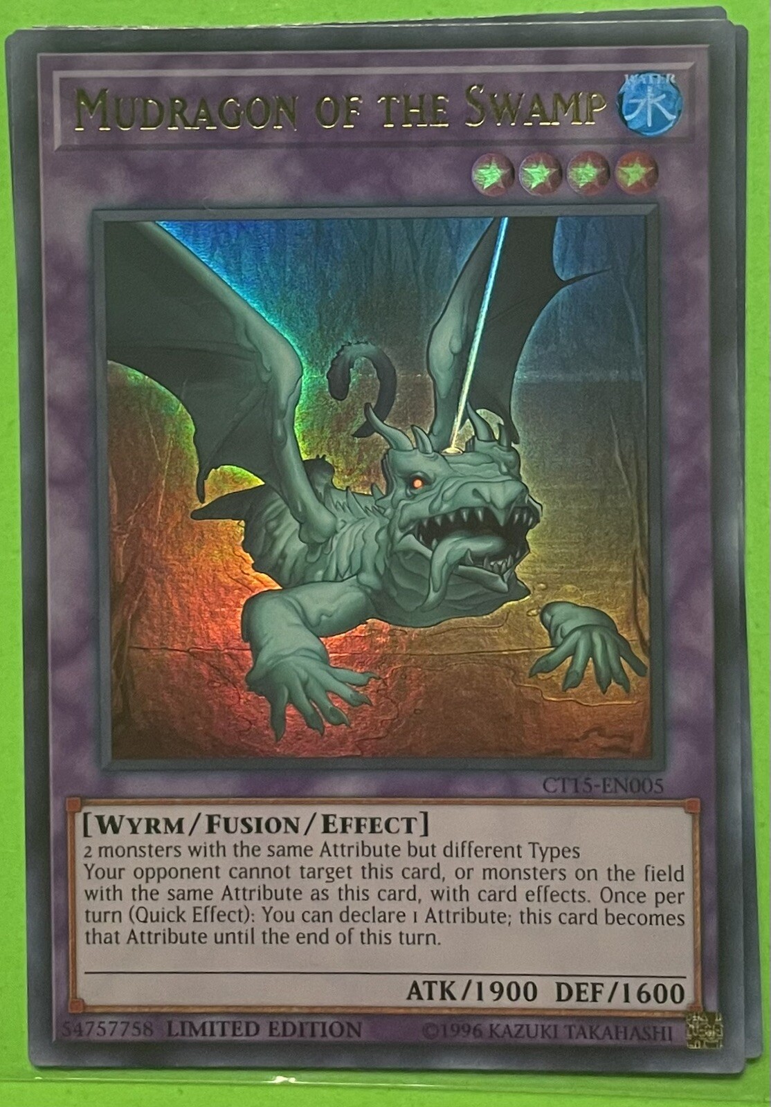 Mudragon Of The Swamp – CT15-EN005 Limited Edition Ultra Rare – LP