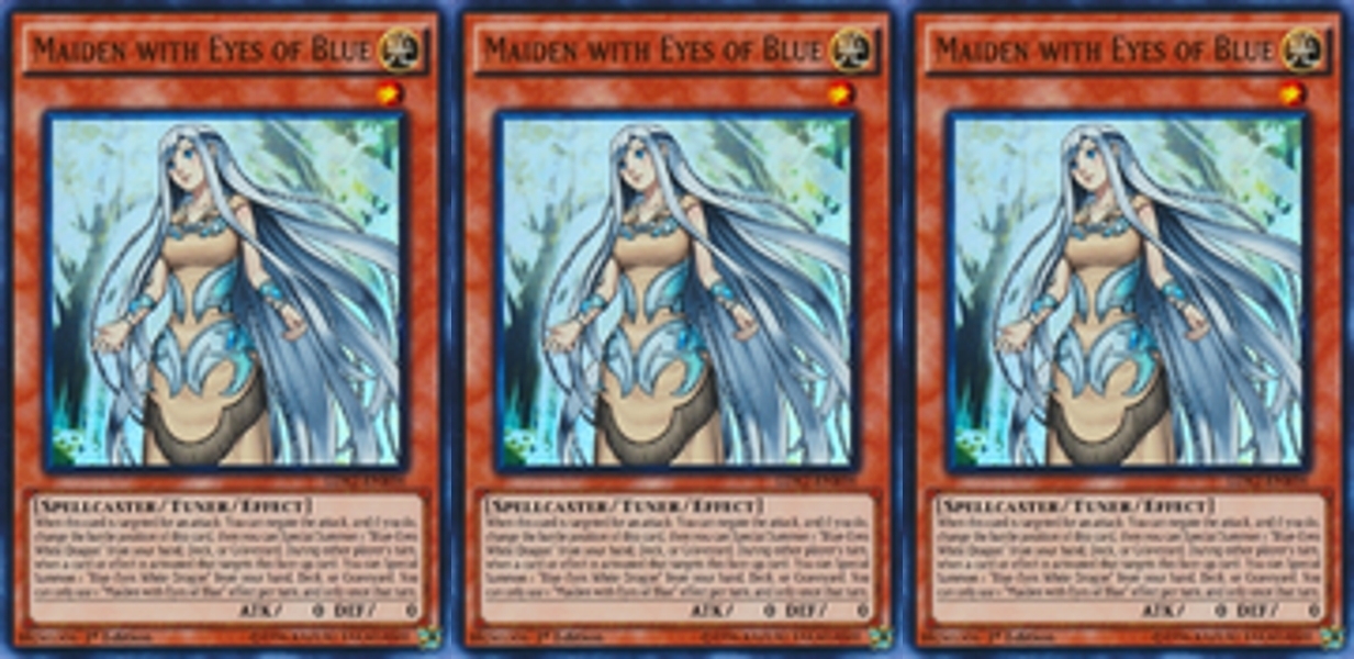 Maiden with Eyes of Blue 1st X 3 Ultra YUGIOH LDK2-ENK06 Effect Tuner monster