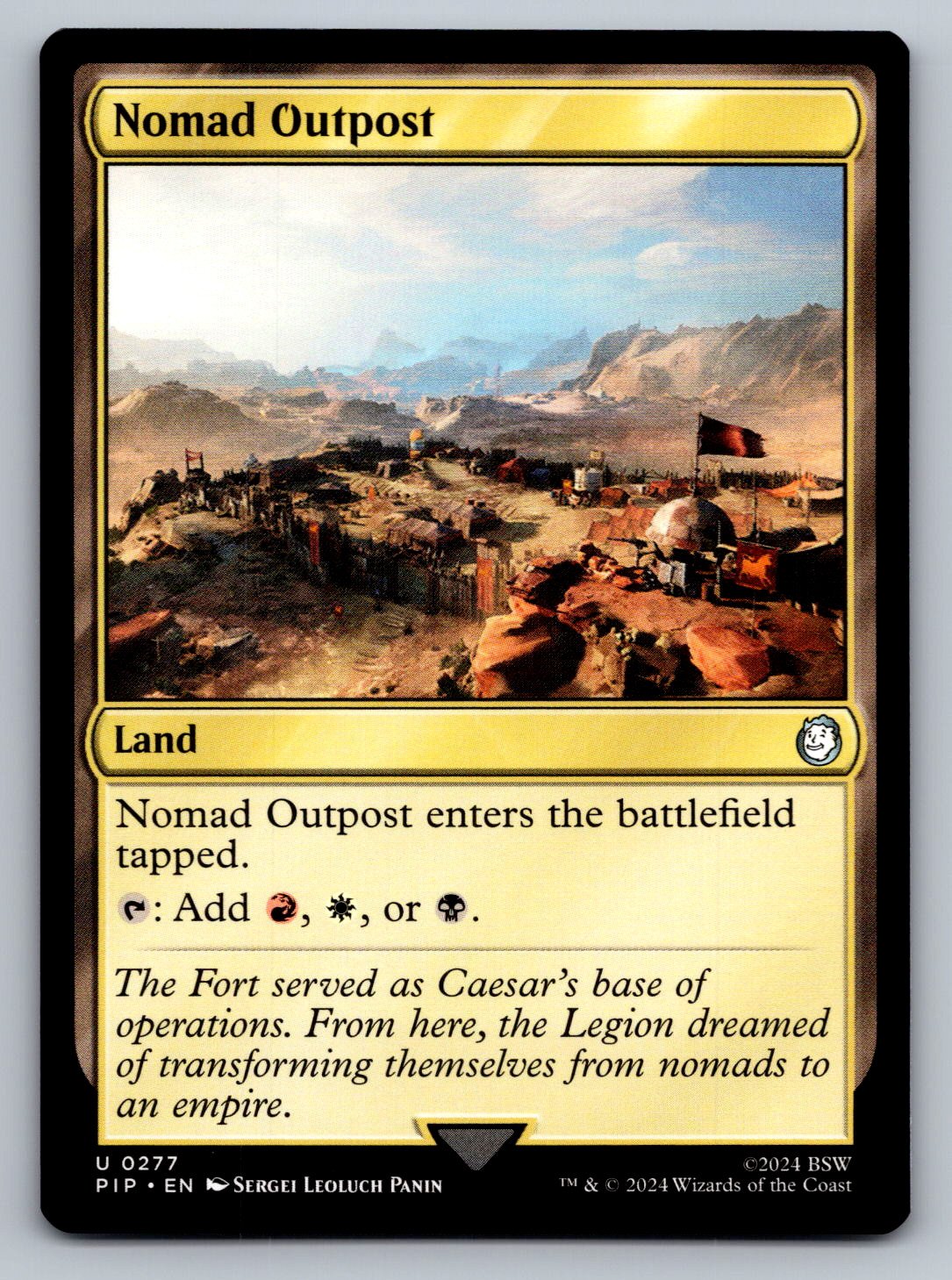 Nomad Outpost U 0277 Universes Beyond: Fallout Regular