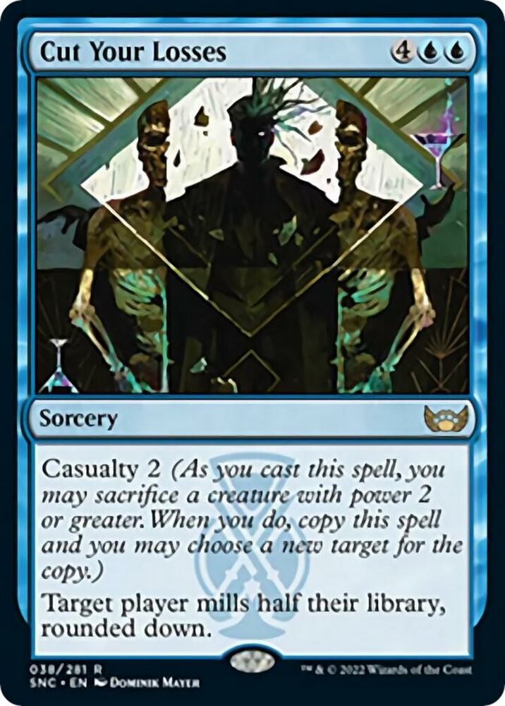 1x Cut Your Losses – Streets of New Capenna – NM – MTG