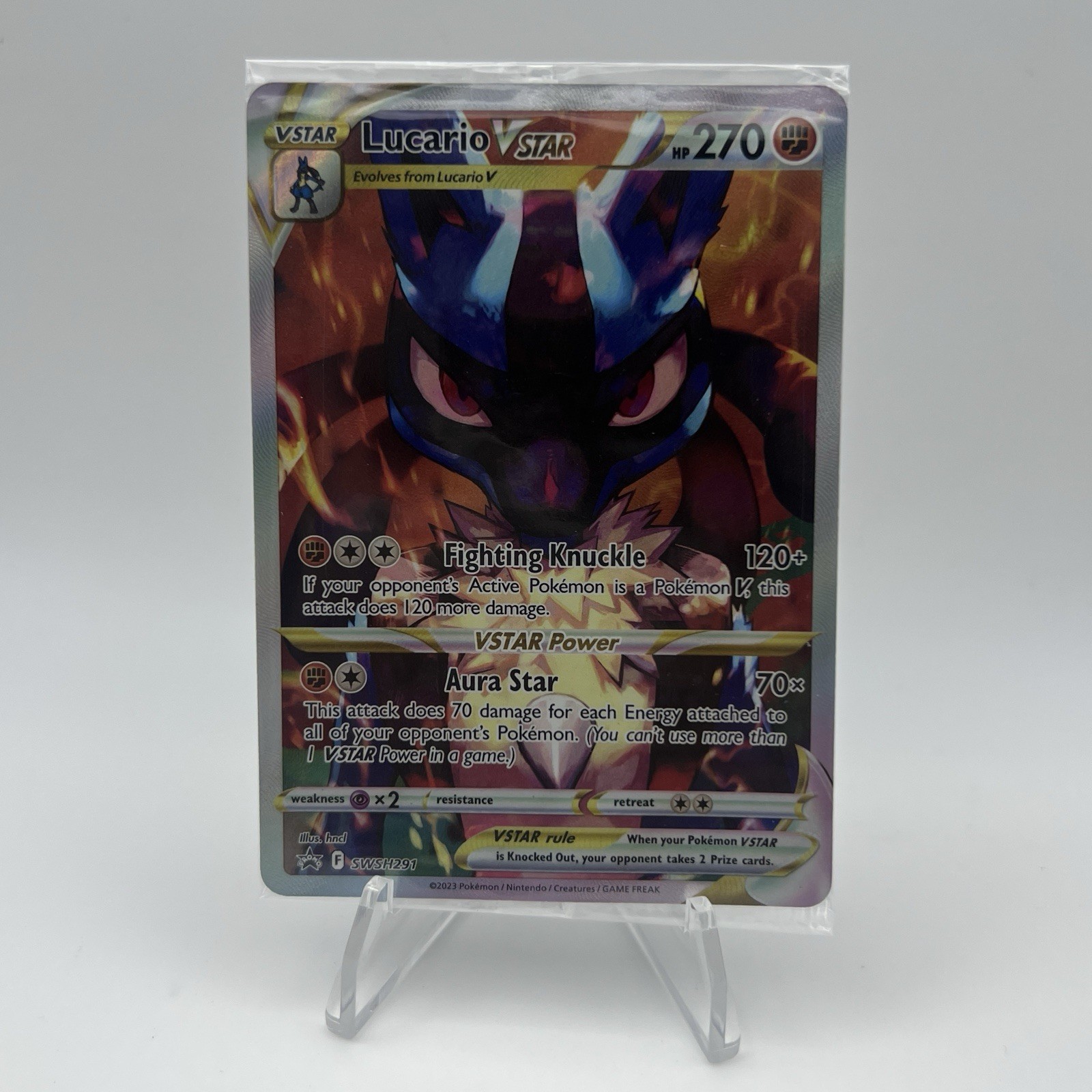 The Pokemon Company Pokemon TCG Lucario VSTAR SWSH291 Promo SEALED ✅ #1