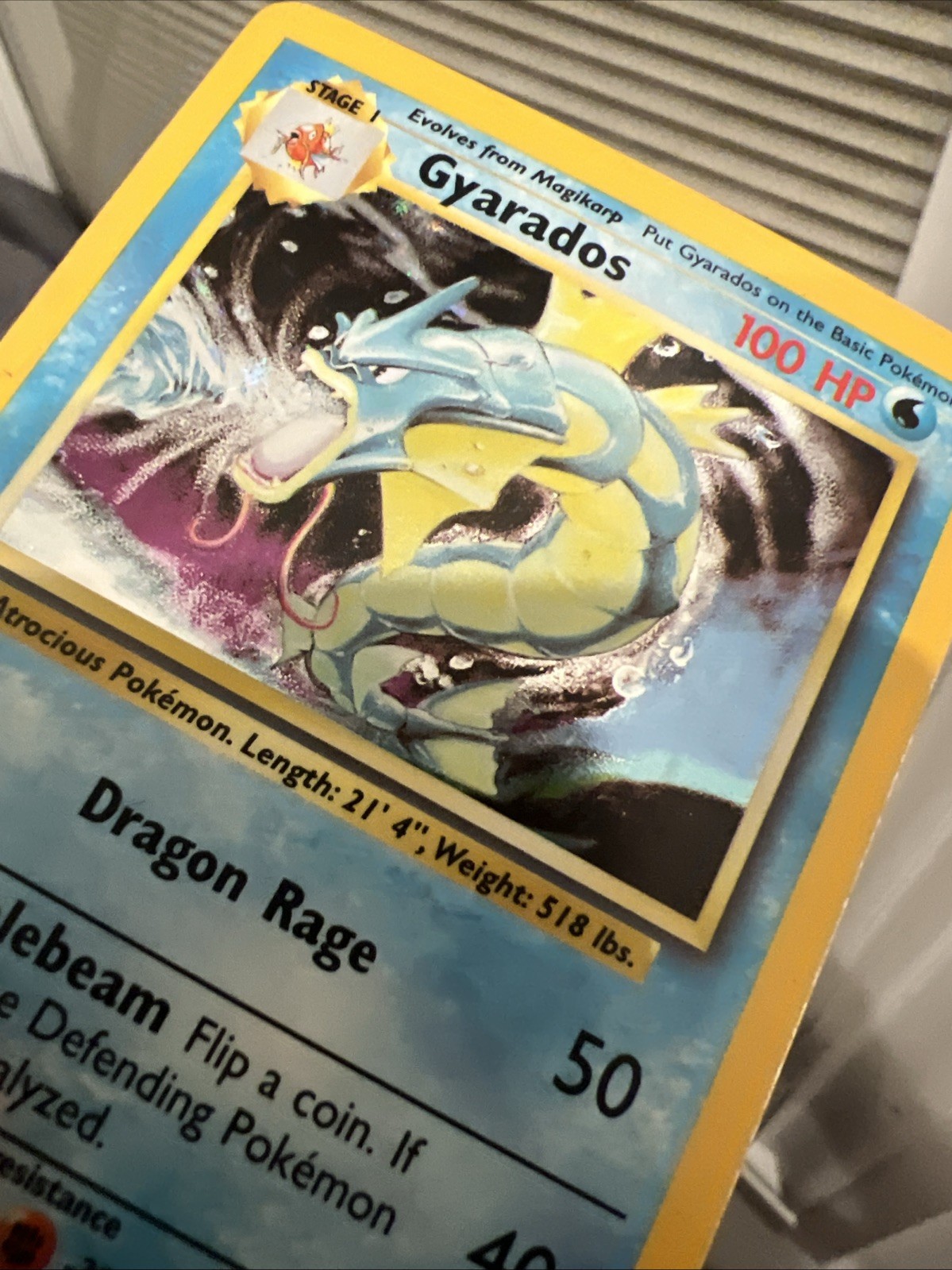 Gyarados 6/102 Base Set Holo Vintage Rare